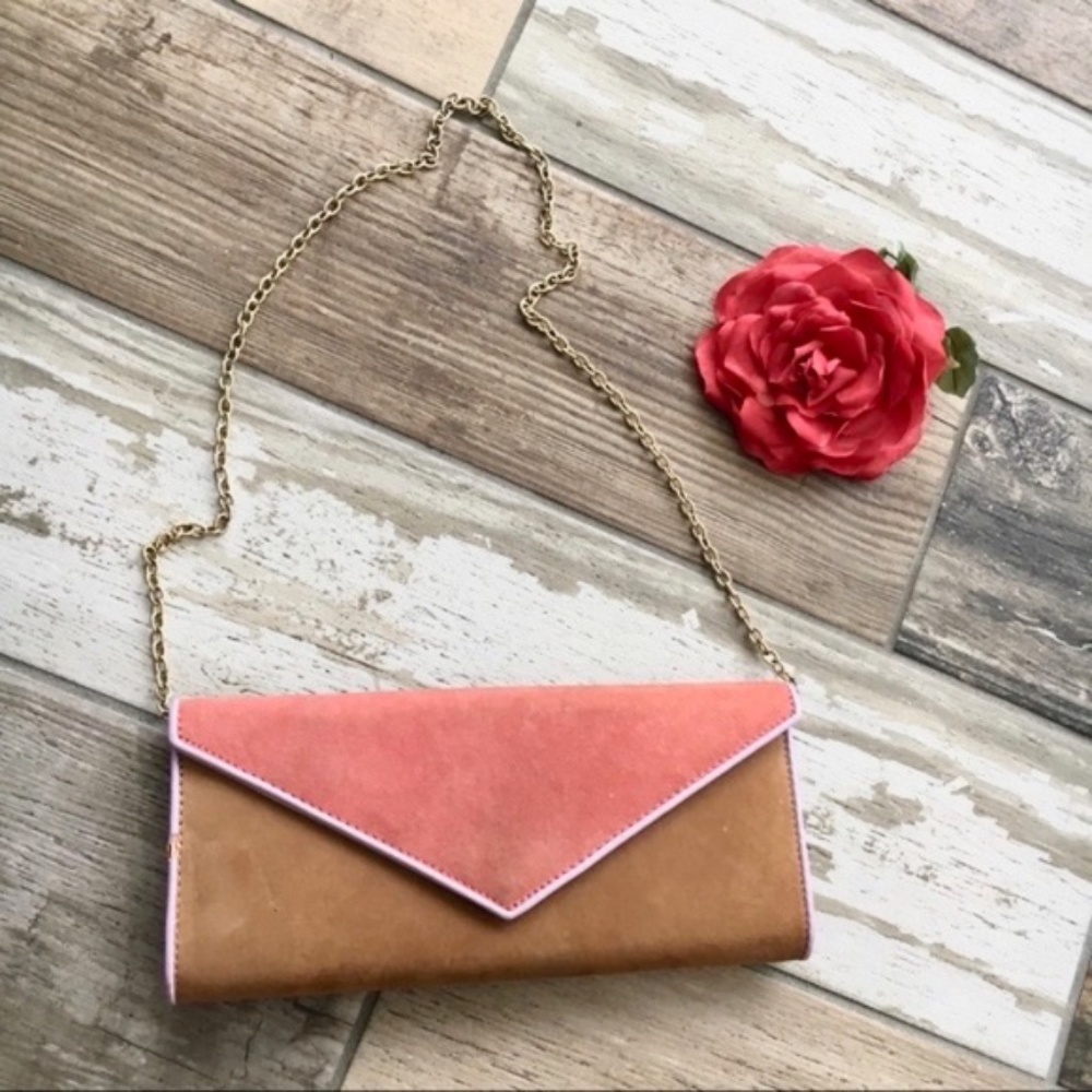 Aldo Envelope Clutch Bag Duo Color